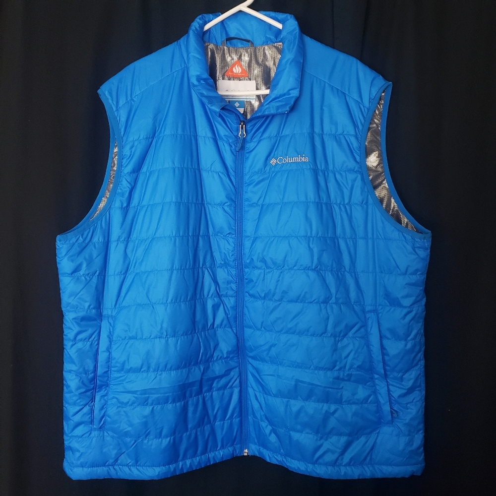 Columbia Men's Blue Puffer Vest